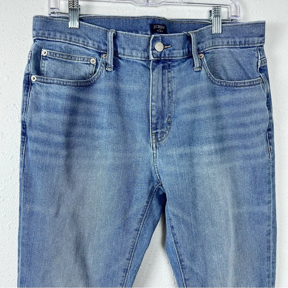 J. Crew Flex Men’s Jeans Size W33 L30 Slim Light Wash Cotton Denim
